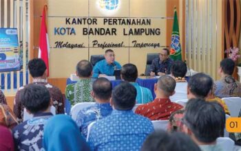 Kunjungi Kantah Bandar Lampung, Wamen ATR