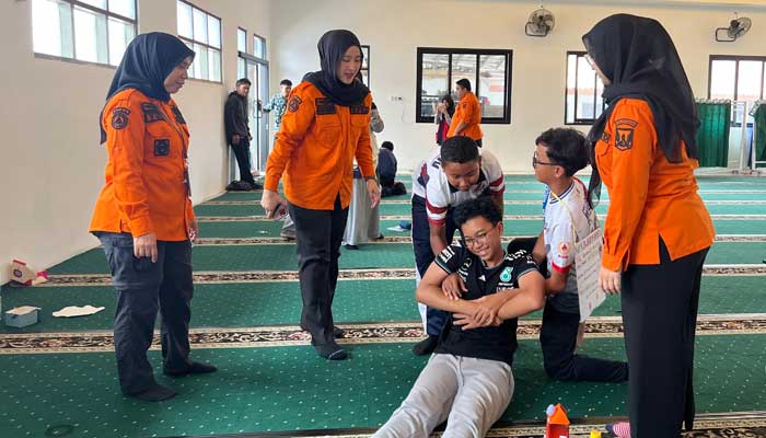 BPBD Kabupaten Sukabumi Sasar MPLS SMPIT Adzkiya