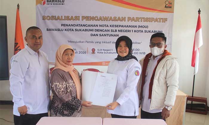 Bawaslu Kota Sukabumi Perkuat Hak Politik Disabilitas