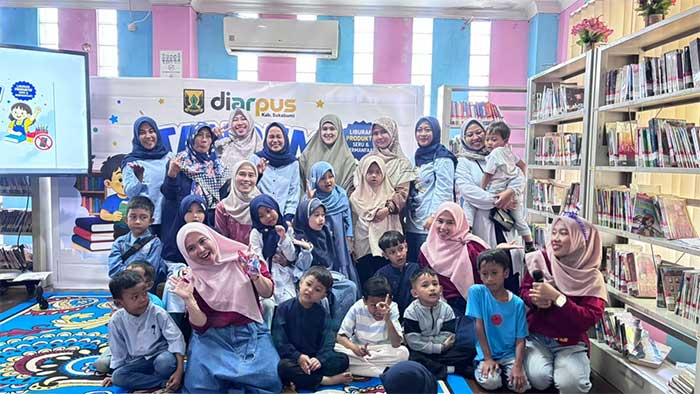 Diarpus Kabupaten Sukabumi Ajak Anak Tinggalkan Gadget