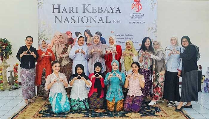 Hari Kebaya Nasional 2026 di Sukabumi, Ranty Rachmatilah: Momentum Merawat Budaya dan Berbagi Kasih