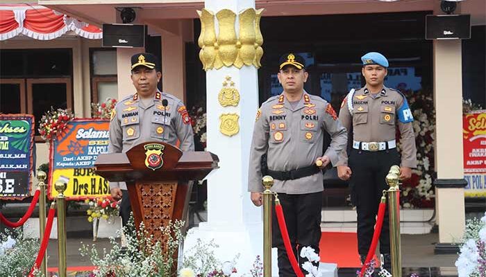 Tongkat Estafet Polres Sukabumi Berganti, AKBP Benny Cahyadi Resmi Pimpin Korps Bhayangkara