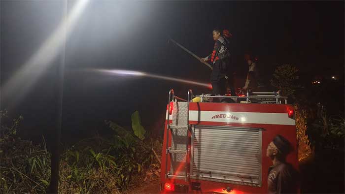 Kebakaran Lahan di Cibadak