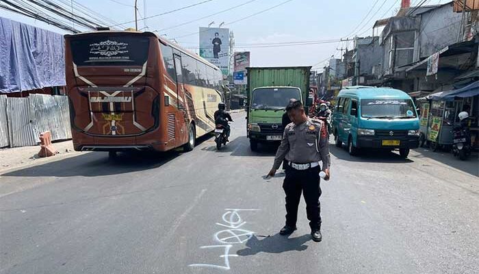 Pengendara Vario Tewas Dihantam Colt Setan di Cibadak