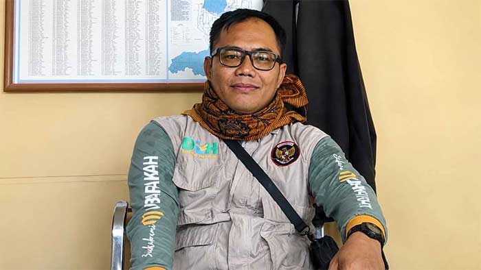 Kepala Bidang Pengelolaan Persampahan DLH Kabupaten Sukabumi, Dede Jaenudin