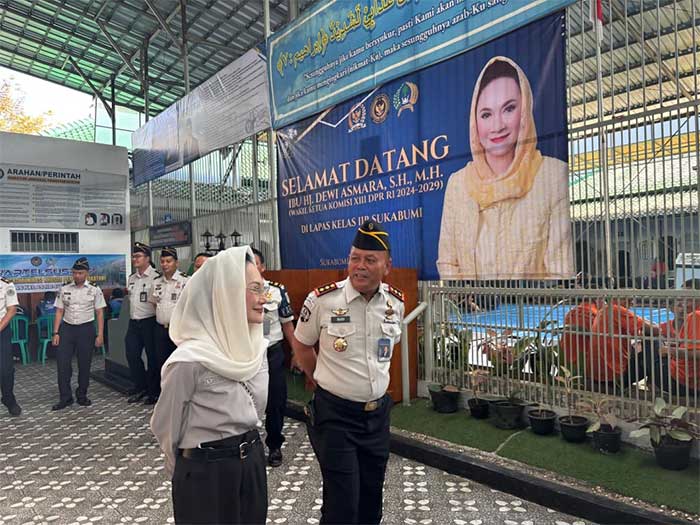 Lapas Sukabumi Disambangi Komisi XIII DPR RI 