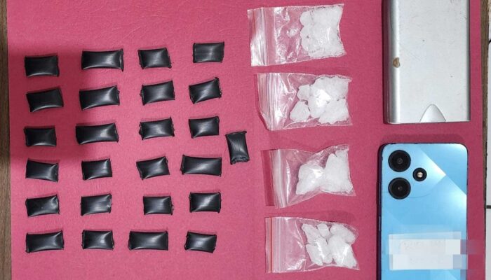 Warga Cibeureum Sukabumi Dicokok Polisi, 29 Paket Sabu Disita