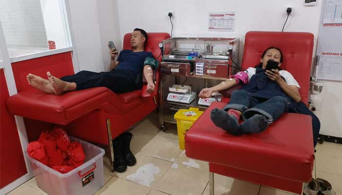 Pemuda Pancasila Kota Sukabumi Wajibkan Kader Donor Darah