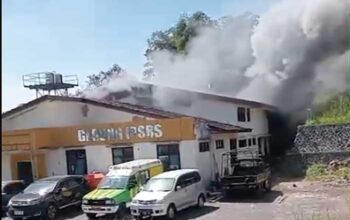 RSUD Sekarwangi Terbakar