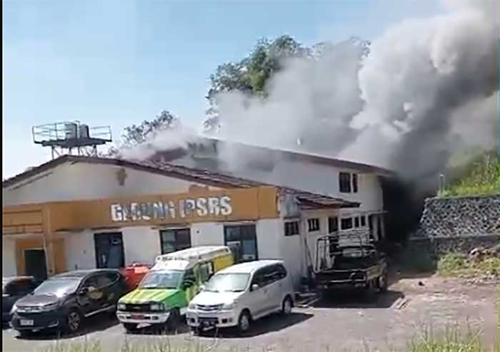 RSUD Sekarwangi Terbakar