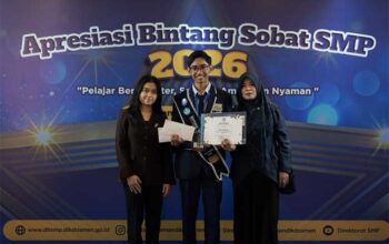 Raffi, Siswa SMPN 14 Kota Sukabumi Jadi Duta