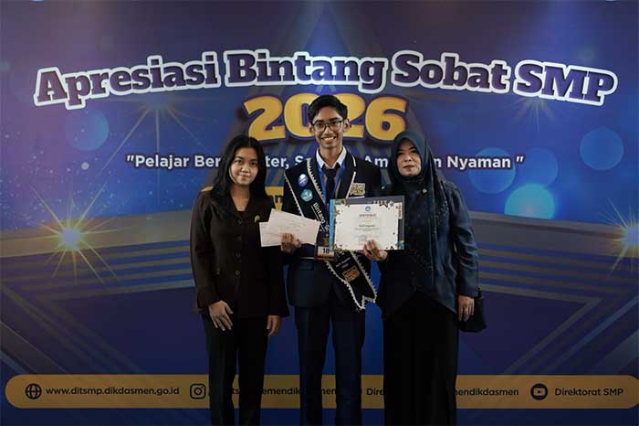 Raffi, Siswa SMPN 14 Kota Sukabumi Jadi Duta