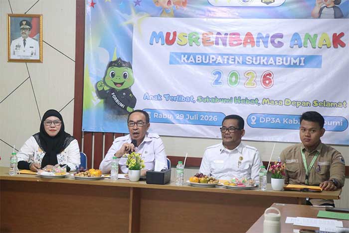 Sekda Kabupaten Sukabumi Minta Usulan Anak Masuk RKPD