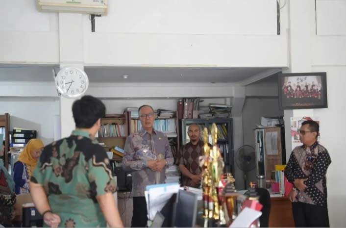 Setda Kota Sukabumi Disidak Ayep Zaki