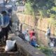 Warga Palabuhanratu Bersihkan Sungai Cipanyairan 