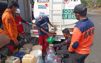 BPBD Kota Sukabumi Perluas Distribusi Air Bersih