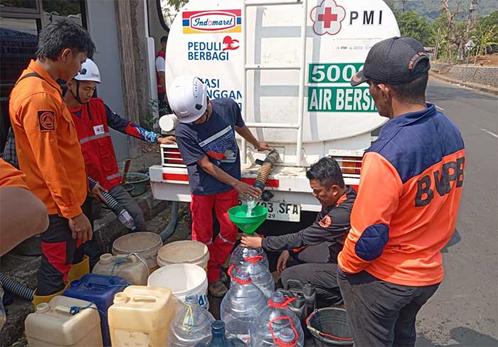 BPBD Kota Sukabumi Perluas Distribusi Air Bersih