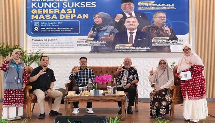 Diarpus Kabupaten Sukabumi Pacu Budaya Baca Ratusan Santri Al-Bayan
