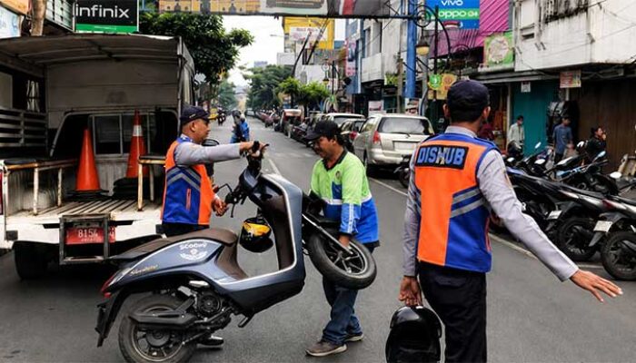 Dishub Kota Sukabumi Gencarkan Sapu Bersih Parkir Liar