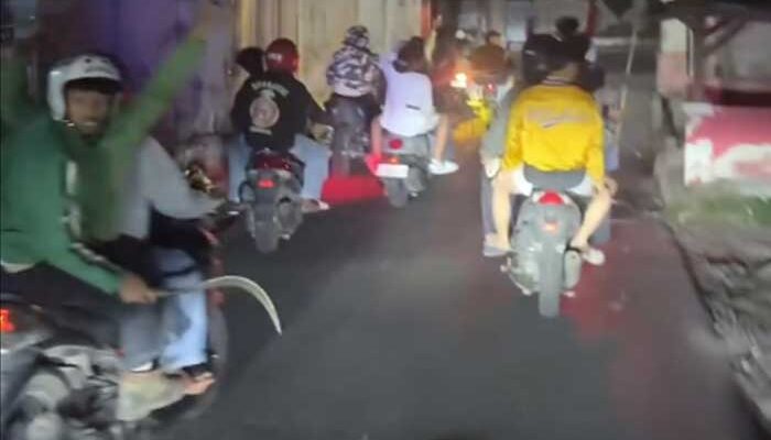 Geng Motor di Sukabumi Bentrok, Dua Warga Jadi Korban Pembacokan