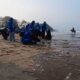 Gerakan Asri Langit Biru di Pantai Palabuhanratu Sukabumi Gaungkan Perang Melawan Sampah 