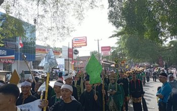 Karnaval Kemerdekaan RI ke 81 di Palabuhanratu