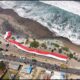 Merah Putih Raksasa di Pantai Sukabumi