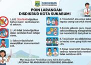 Poin Larangan Disdikbud Kota Sukabumi terkait LKS