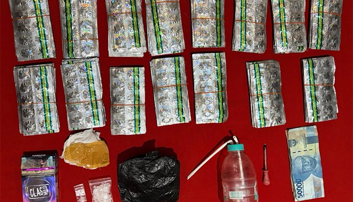 Polisi Gerebek Kamar Kontrakan di Citamiang Sukabumi, Sita 5,12 Gram Sabu dan 1.500 Tramadol