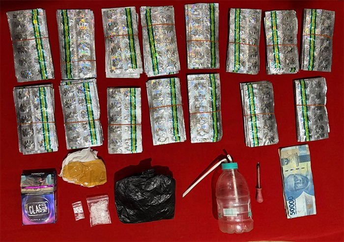 Polisi Gerebek Kamar Kontrakan di Citamiang Sukabumi
