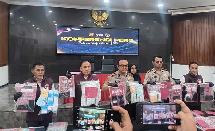 Polres Sukabumi Kota Ungkap 36 Kasus Narkoba