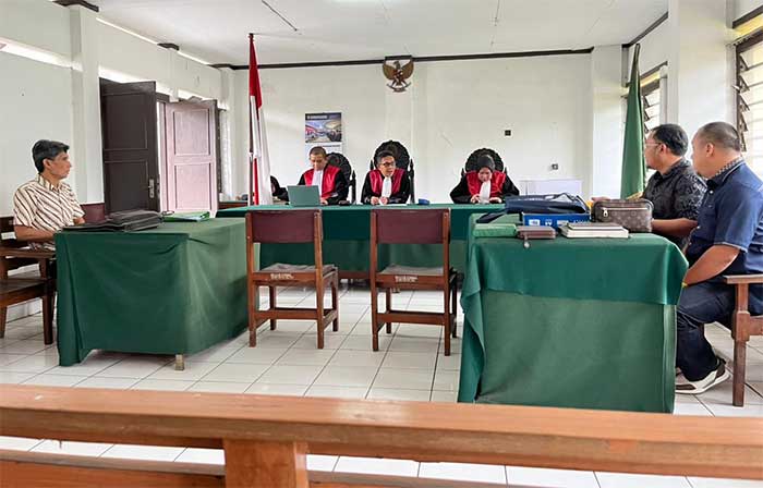 Sidang sengketa kepemilikan lahan