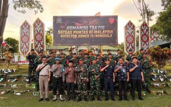 Yonarmed 13 Kostrad di Perbatasan