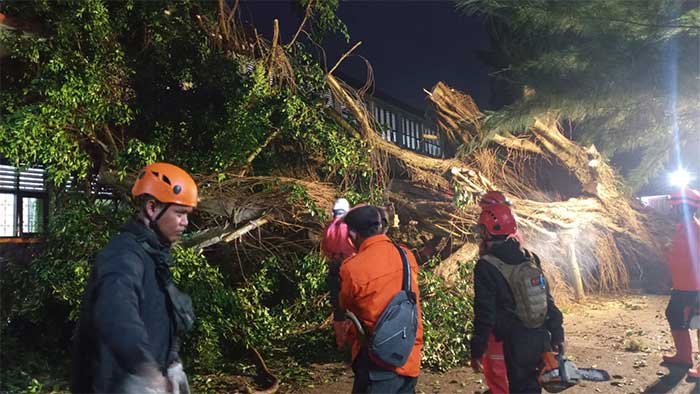 Cuaca Ekstrem di Sukabumi