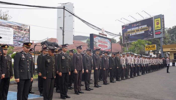 Polres Sukabumi Kota Teguhkan Semangat Pancasila