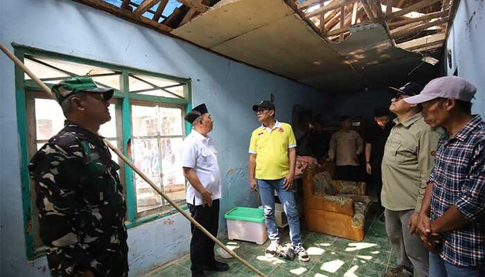 Wakil Bupati Sukabumi Andreas Tangani Dampak Cuaca Ekstrem di Cicurug