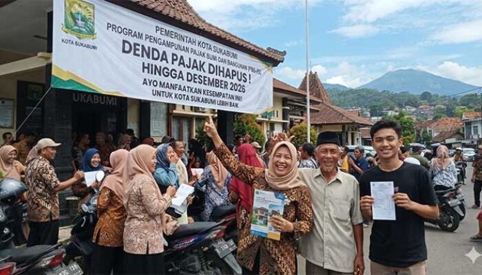 Warga Kota Sukabumi Denda PBB-P2 Dihapus hingga Desember 2026