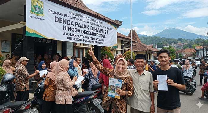 Warga Kota Sukabumi Denda PBB-P2 Dihapus
